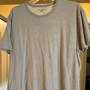 Callvin Klein Textured Crew Neck T-Shirt